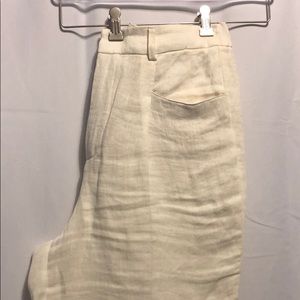 Zara wide leg linen pants